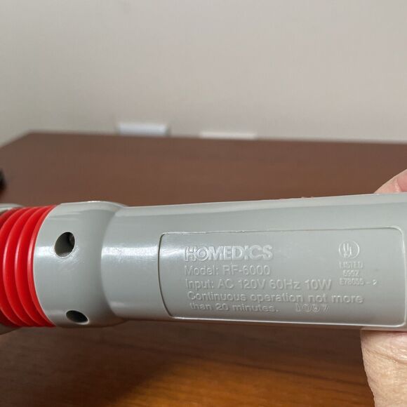 Homedics Thermassage wand RF-6000- 3 Settings Heat+ Massage Works Well - Picture 7 of 9